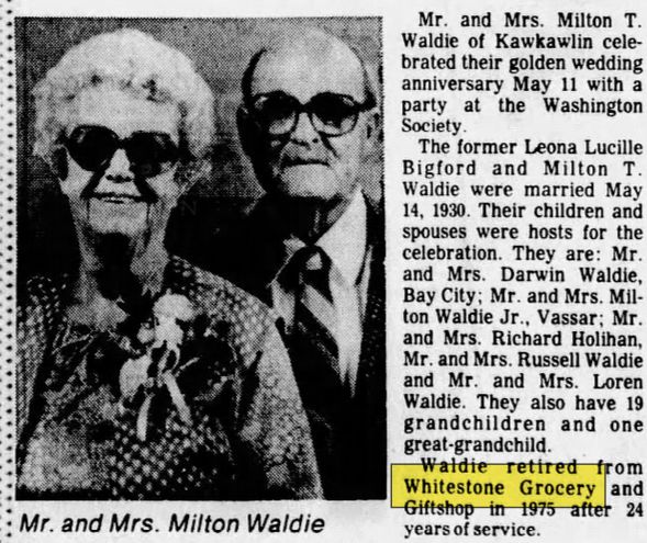 Whitestone Gift Shop (Whitestone Grocery) - May 18 1980 Former Operators (newer photo)